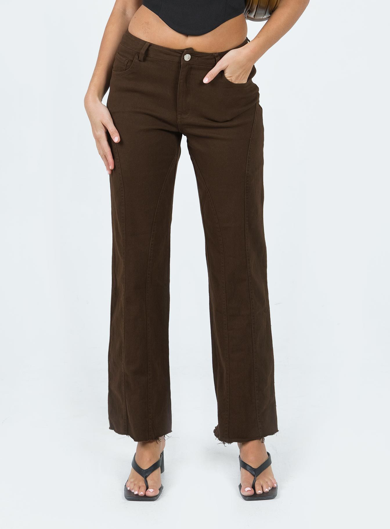 Magil Pants Brown sold by Princess Polly