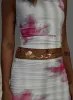Stevens Gold Chain Belt Gold sold by Princess Polly