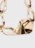 Stevens Gold Chain Belt Gold sold by Princess Polly