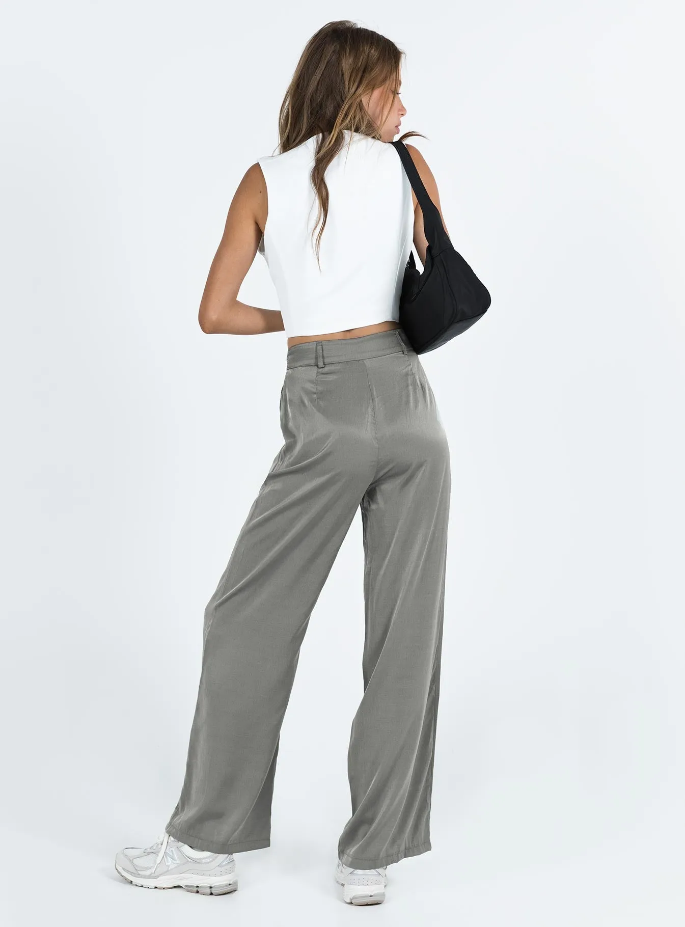 Kacey Pants Slate sold by Princess Polly product image thumbnail 5