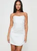 Lorah Corset Mini Dress White sold by Princess Polly