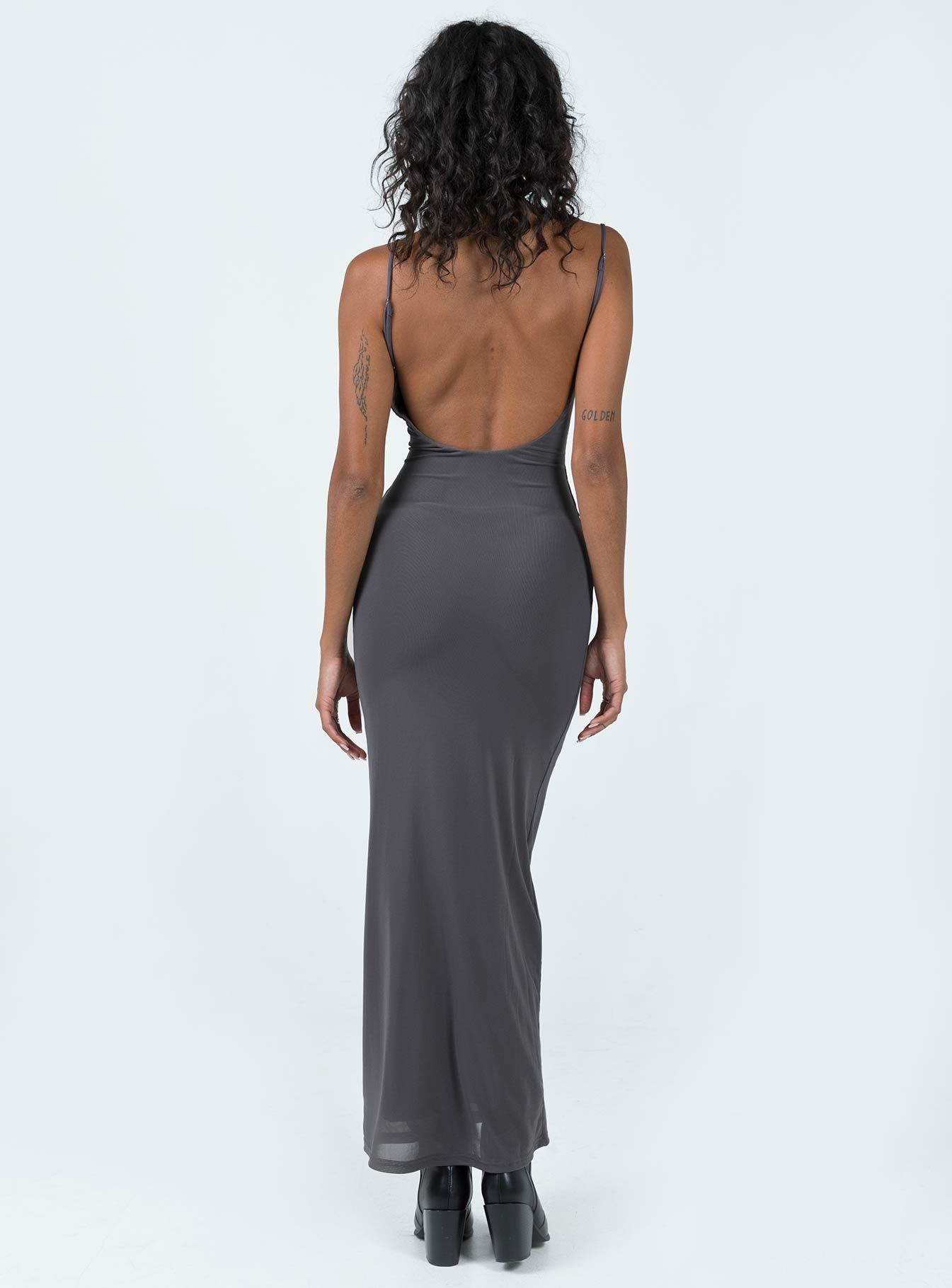 Knox Maxi Dress Slate sold by Princess Polly product image thumbnail 5