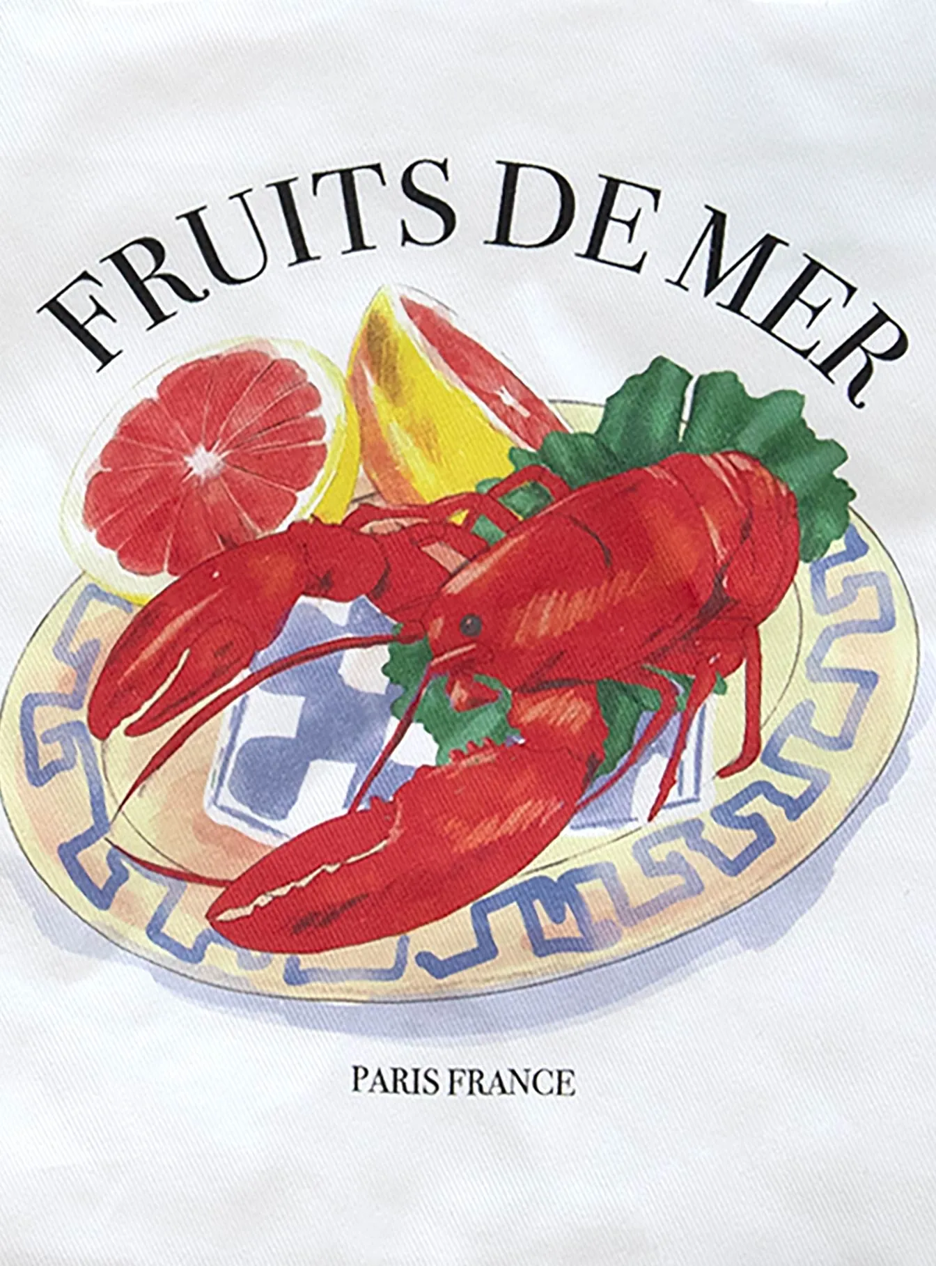 Lobster Larry Tote Bag White sold by Princess Polly product image thumbnail 3