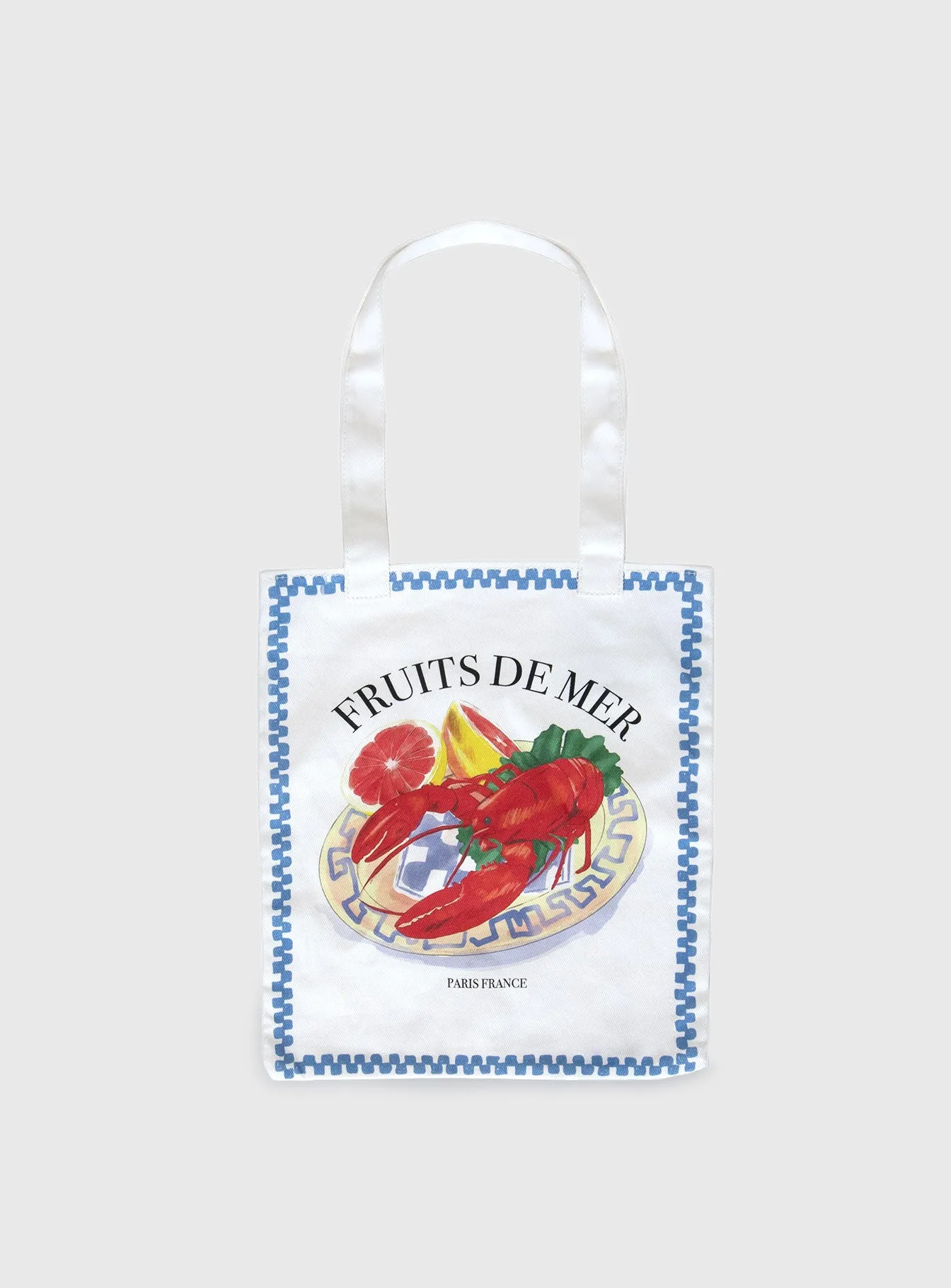 Lobster Larry Tote Bag White sold by Princess Polly product image thumbnail 2
