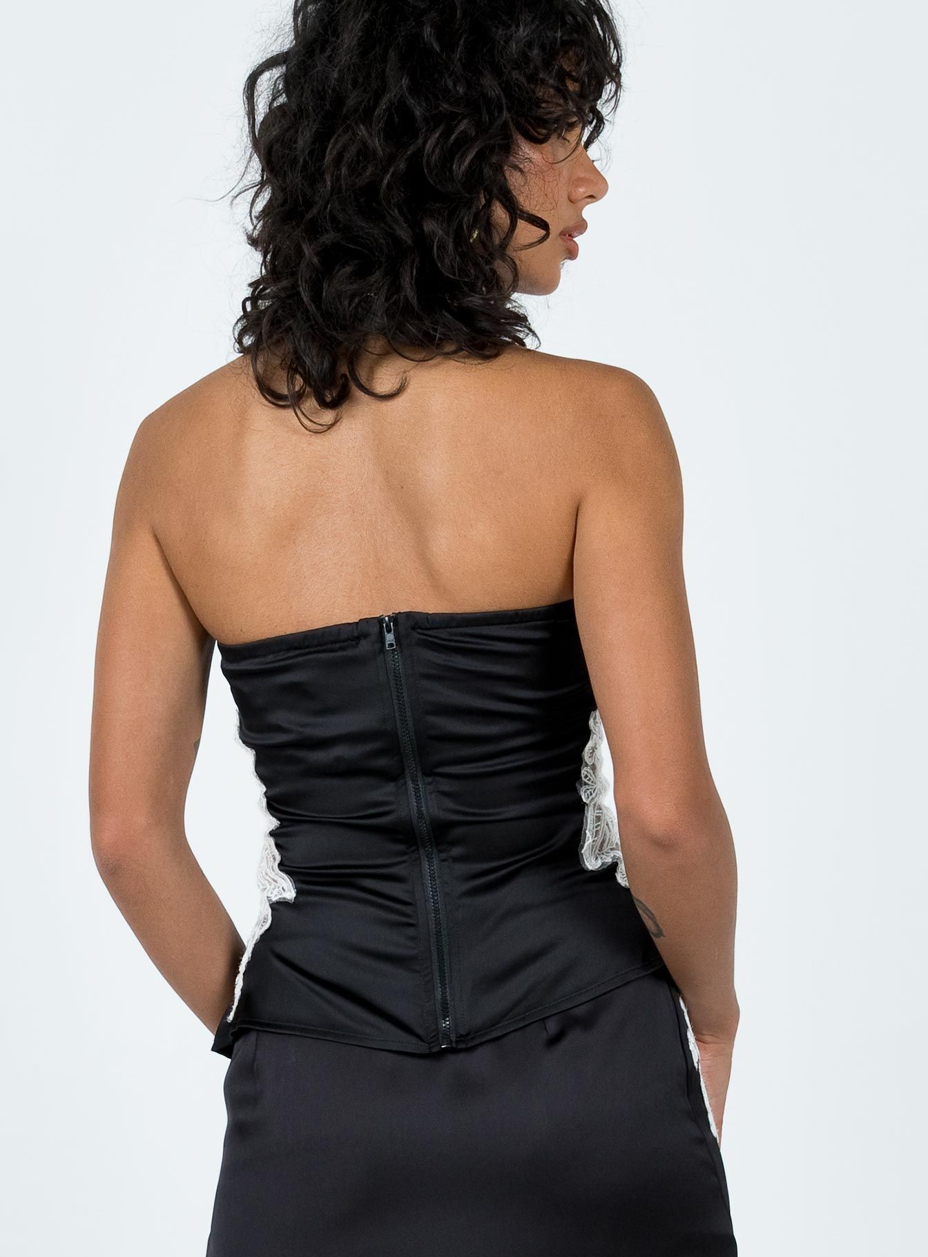 Sittella Tube Top Black sold by Princess Polly product image thumbnail 4