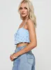 Flicker Top Blue sold by Princess Polly