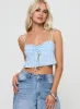 Flicker Top Blue sold by Princess Polly