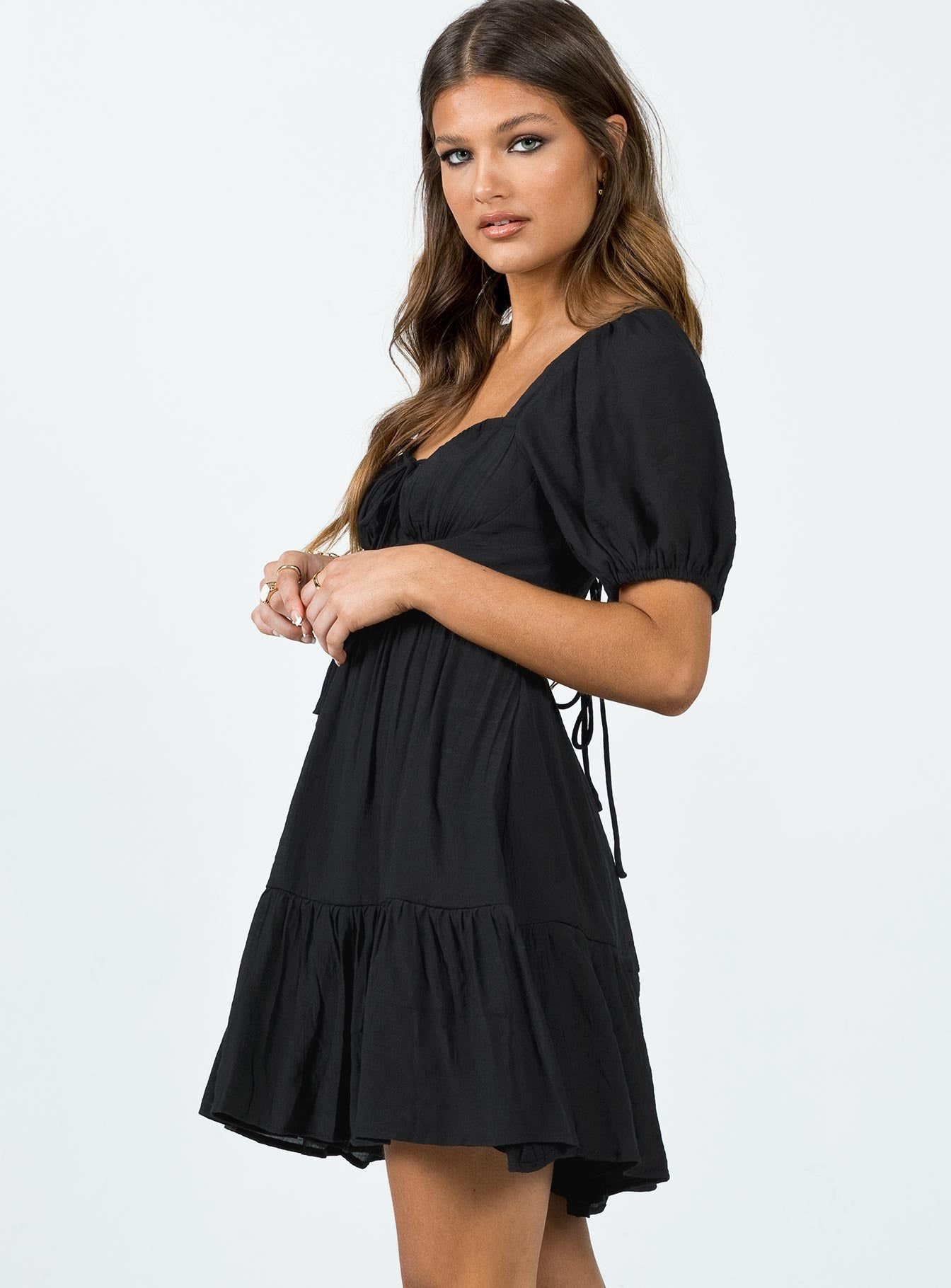 Britten Mini Dress Black sold by Princess Polly product image thumbnail 3