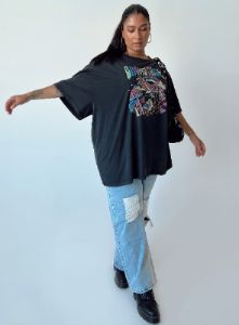 Playground Oversized Tee Curve sold by Princess Polly