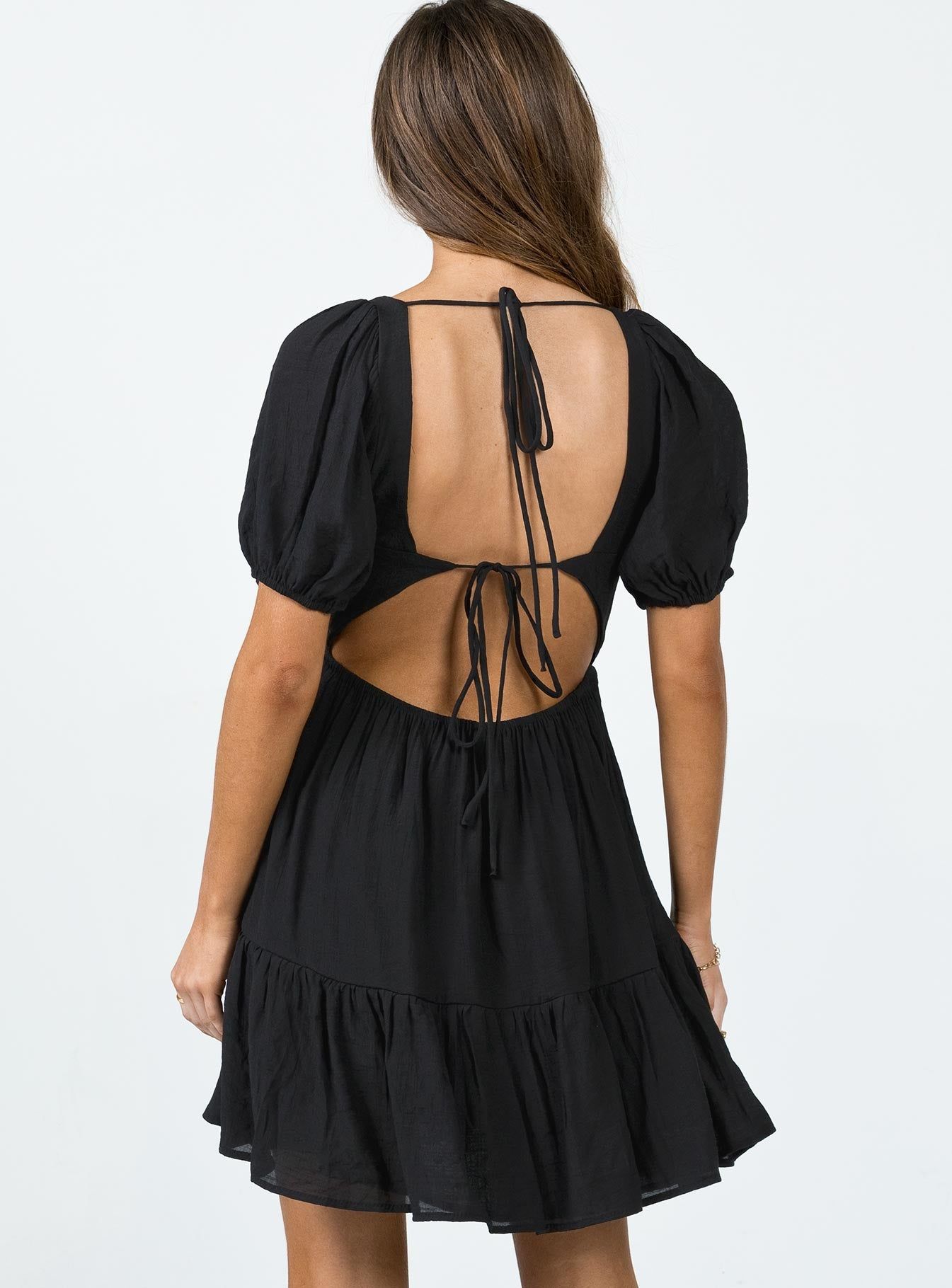 Britten Mini Dress Black sold by Princess Polly product image thumbnail 4