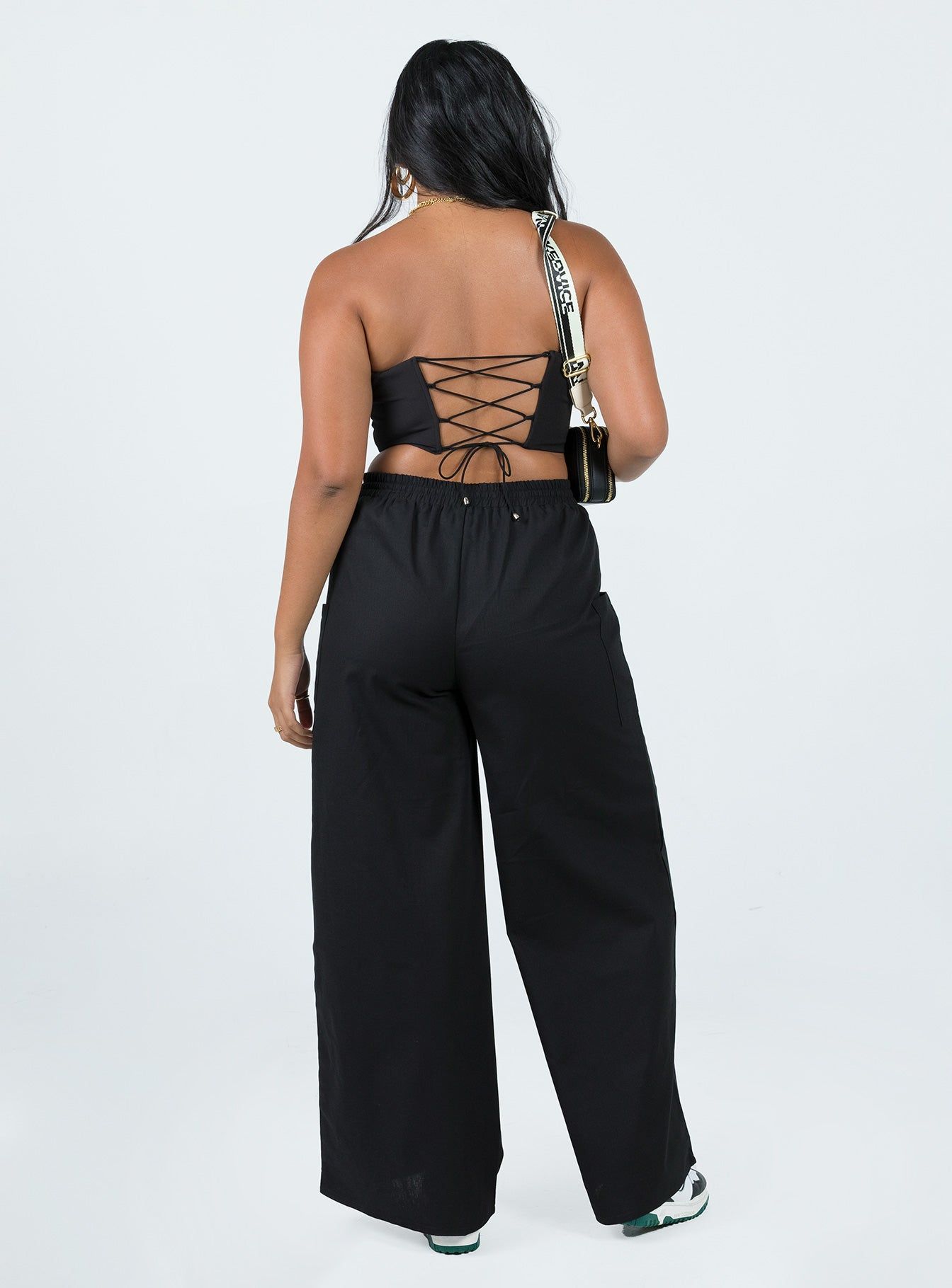 Brunie Pants Black sold by Princess Polly product image thumbnail 4