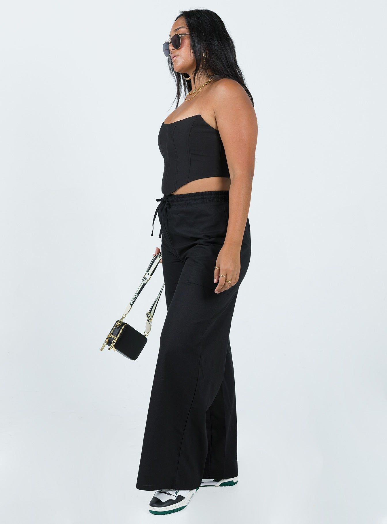 Brunie Pants Black sold by Princess Polly product image thumbnail 3