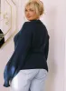Harmony Knit Sweater Navy Curve sold by Princess Polly