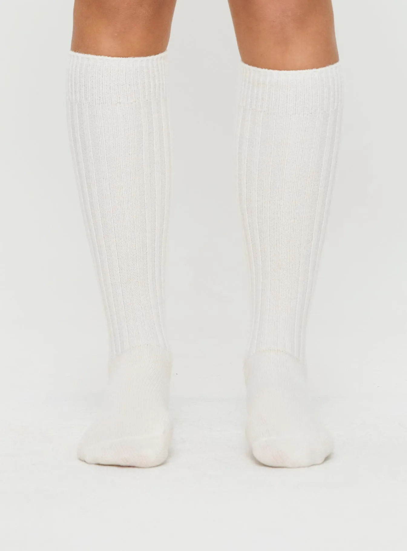 Boderline Knee High Socks White sold by Princess Polly product image thumbnail 2