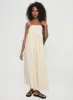 Frankye Maxi Dress Cream sold by Princess Polly