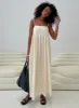 Frankye Maxi Dress Cream sold by Princess Polly