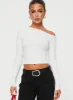 Malian Long Sleeve Top White sold by Princess Polly