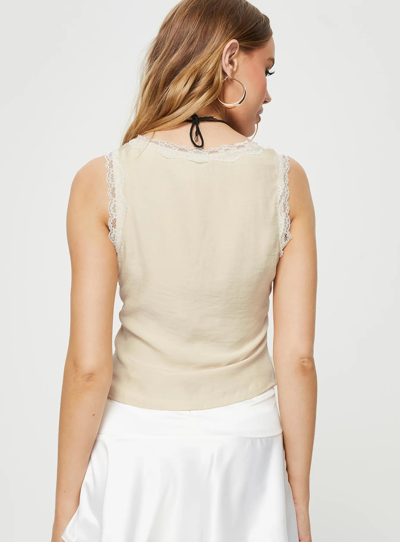 Whinnie Top Cream sold by Princess Polly product image thumbnail 5