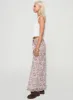 Emily Maxi Skirt Pink Floral sold by Princess Polly