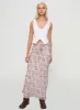 Emily Maxi Skirt Pink Floral sold by Princess Polly