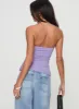 Strutter Strapless Top Purple sold by Princess Polly