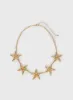 Starfish Necklace Gold sold by Princess Polly