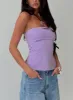 Strutter Strapless Top Purple sold by Princess Polly