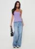 Strutter Strapless Top Purple sold by Princess Polly