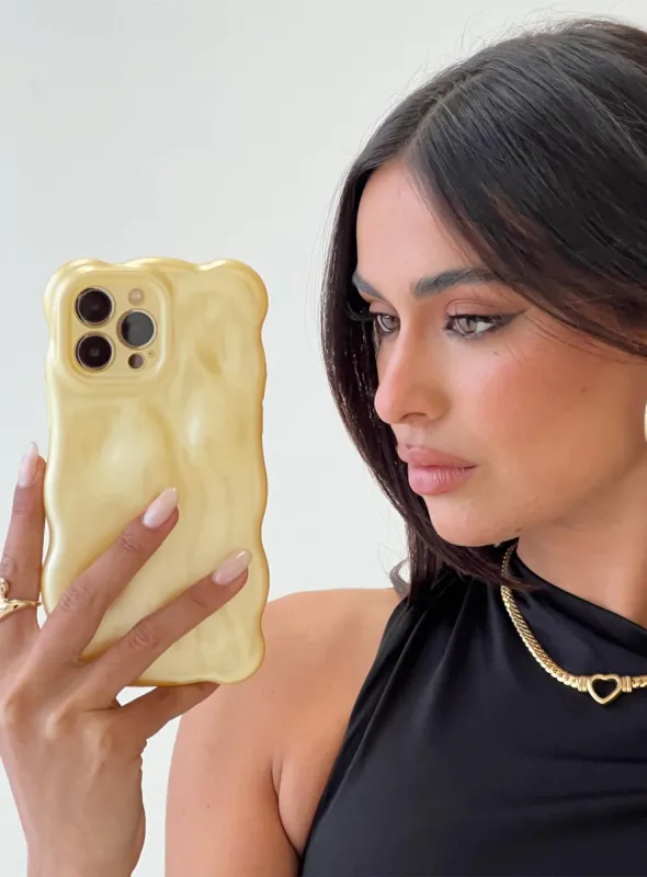 Maceline iPhone Case Yellow sold by Princess Polly