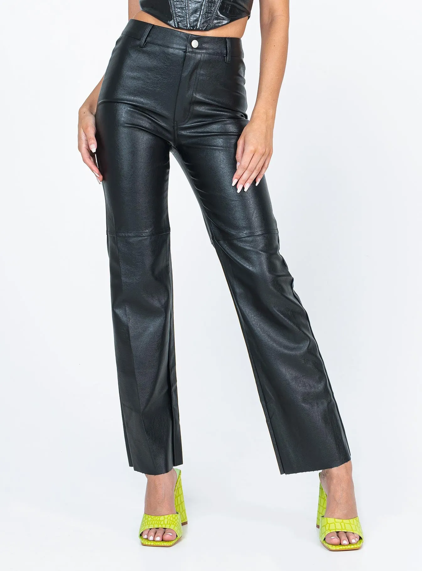Macey Pants Black Tall sold by Princess Polly product image thumbnail 2