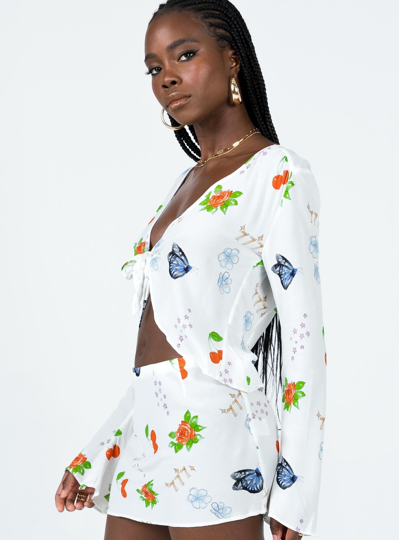 Drawn To You Top Multi sold by Princess Polly product image thumbnail 4