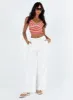 Ogilvie Linen Blend Pants White Petite sold by Princess Polly