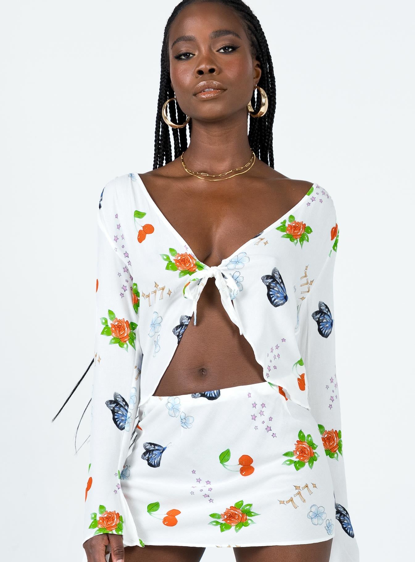 Drawn To You Top Multi sold by Princess Polly product image thumbnail 2