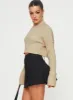Kinzlee Mini Skirt Black sold by Princess Polly