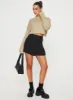 Kinzlee Mini Skirt Black sold by Princess Polly