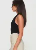 Find You Halter Bodysuit Black sold by Princess Polly