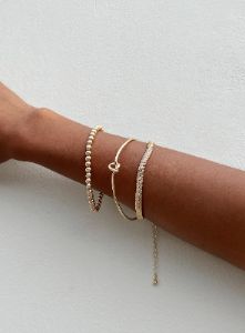 Weller Bracelet Pack Gold sold by Princess Polly