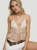 Astona Lace Halter Cream sold by Princess Polly