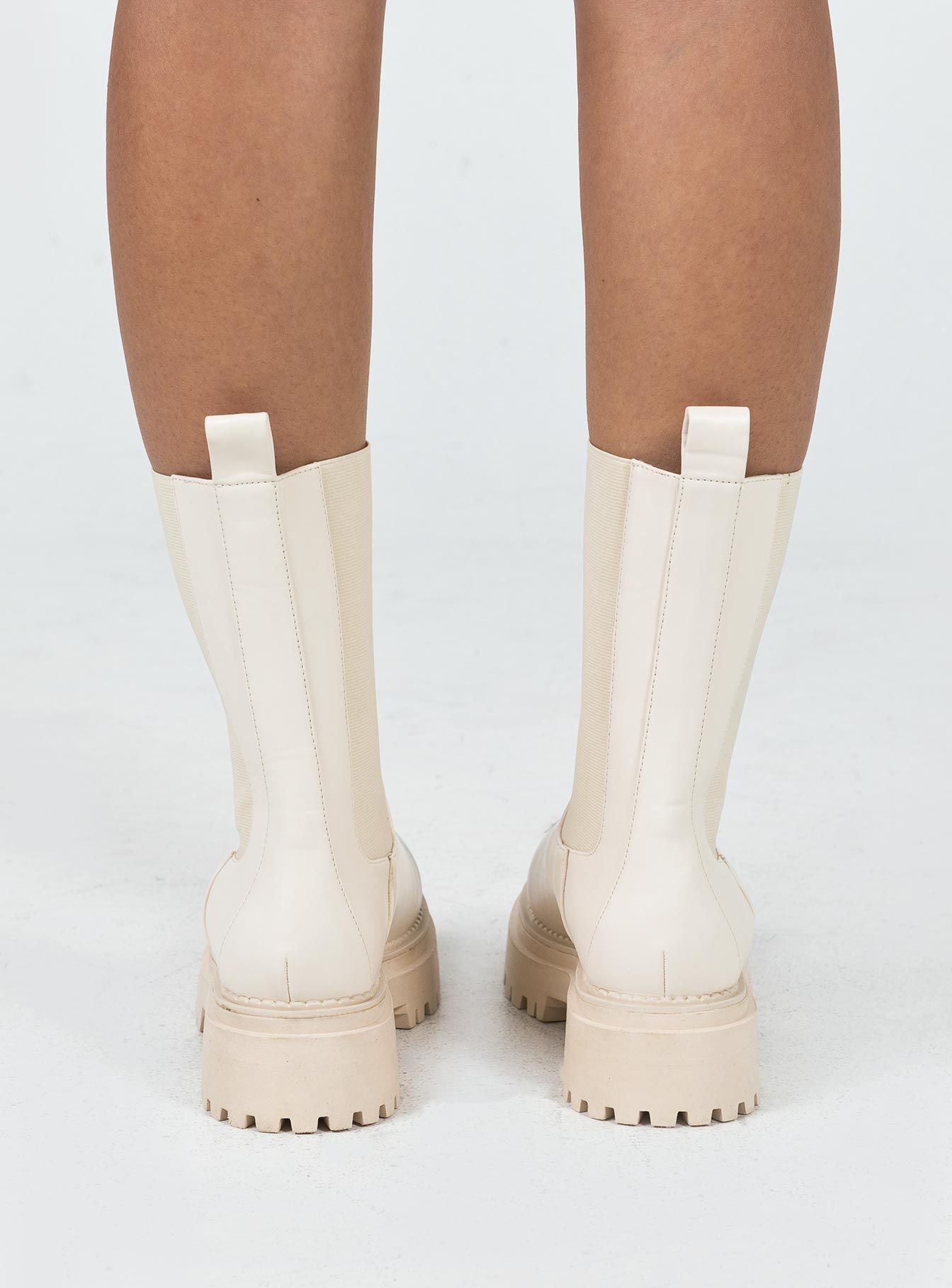 Baker Boots Vanilla sold by Princess Polly product image thumbnail 4