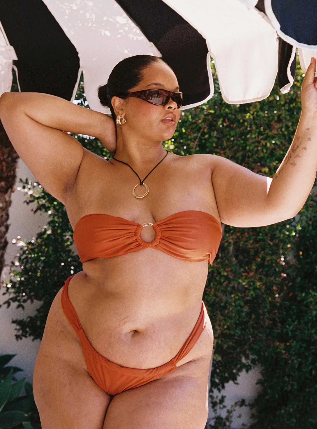 Janea Bikini Top Rust Curve sold by Princess Polly product image thumbnail 3