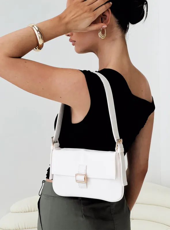 Jarvik Shoulder Bag Ivory sold by Princess Polly
