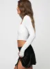 Killian Long Sleeve Top White sold by Princess Polly