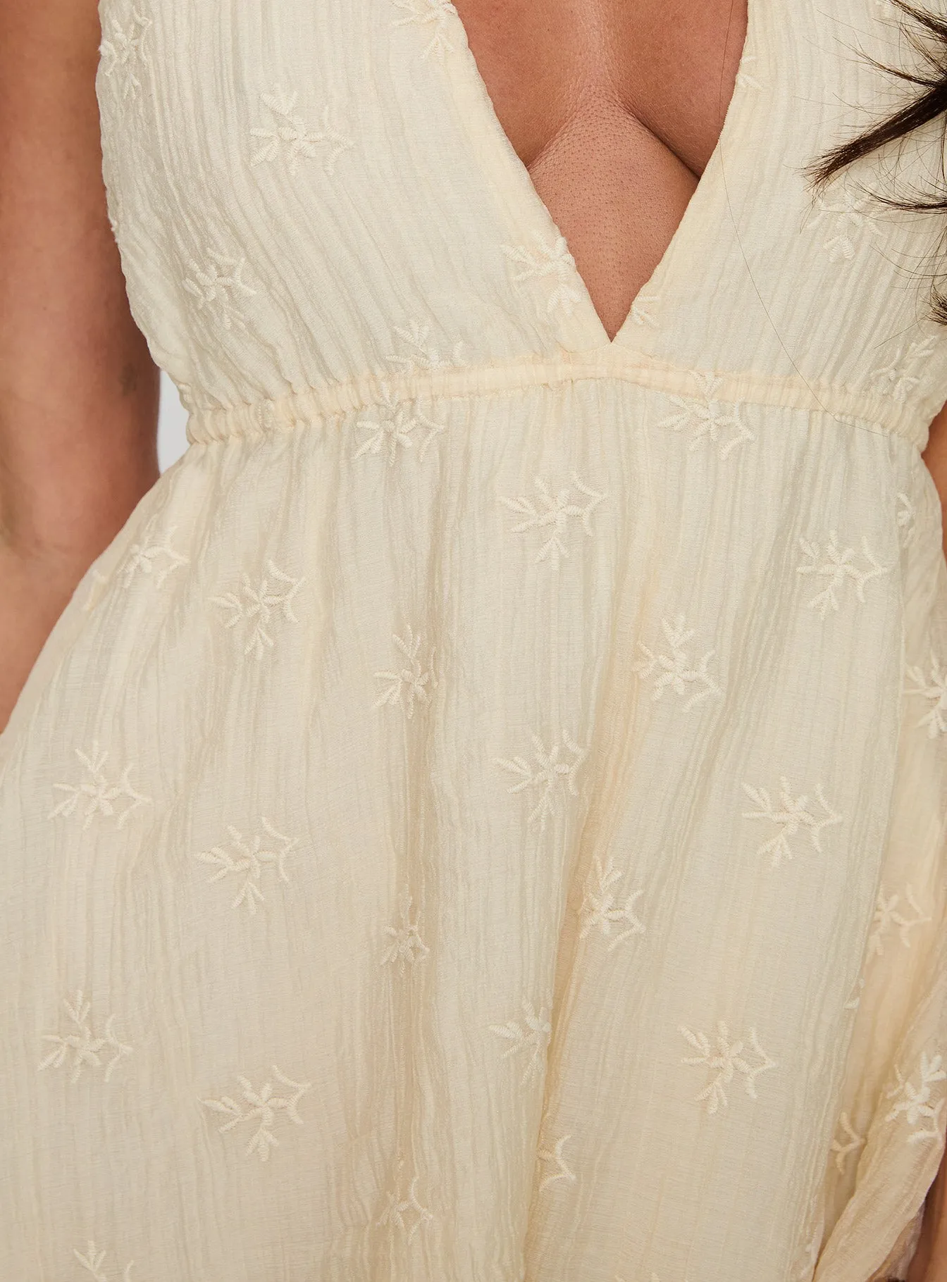 Plus One Mini Dress Beige sold by Princess Polly product image thumbnail 5