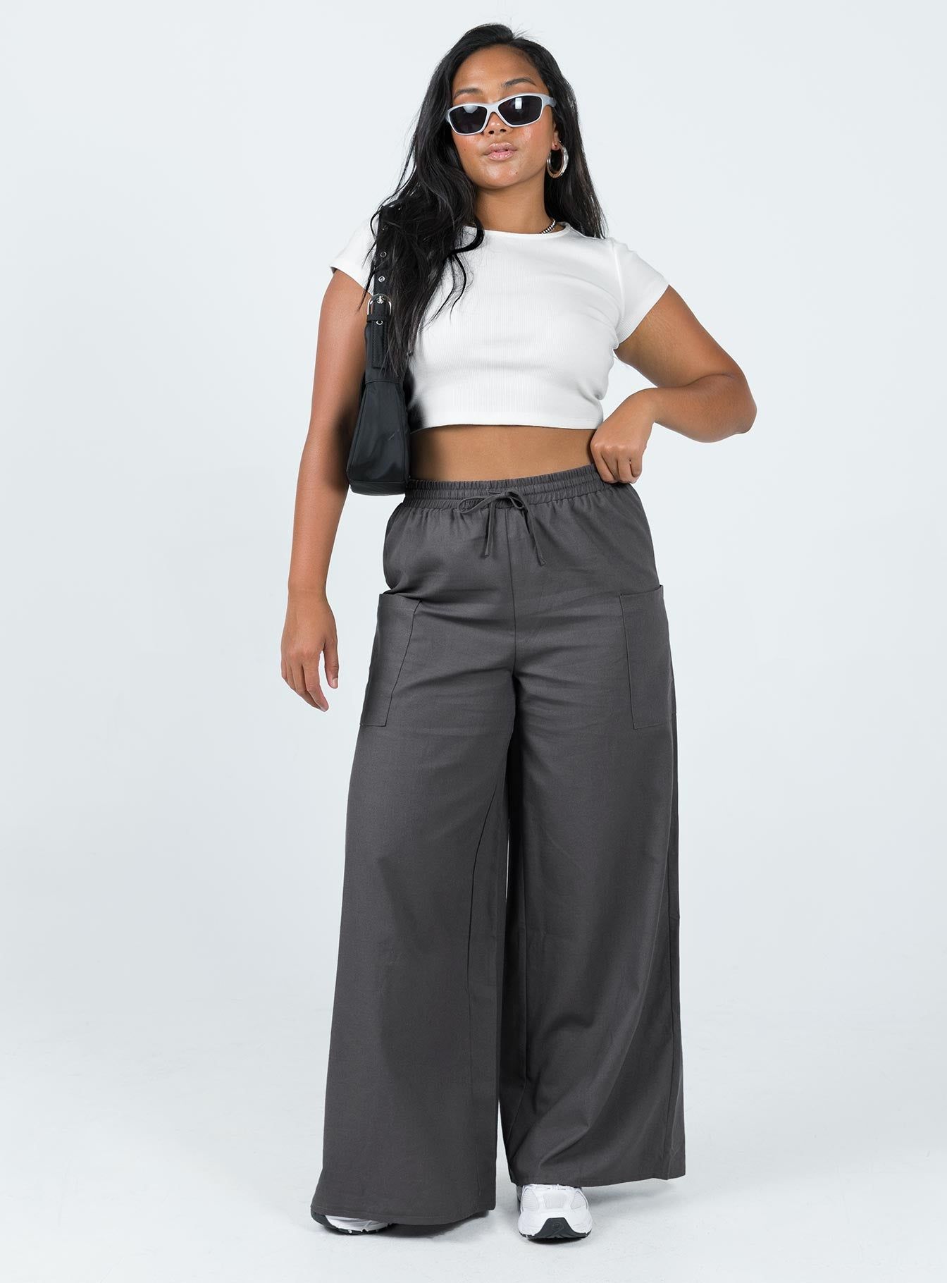 Brunie Pants Slate sold by Princess Polly product image thumbnail 3