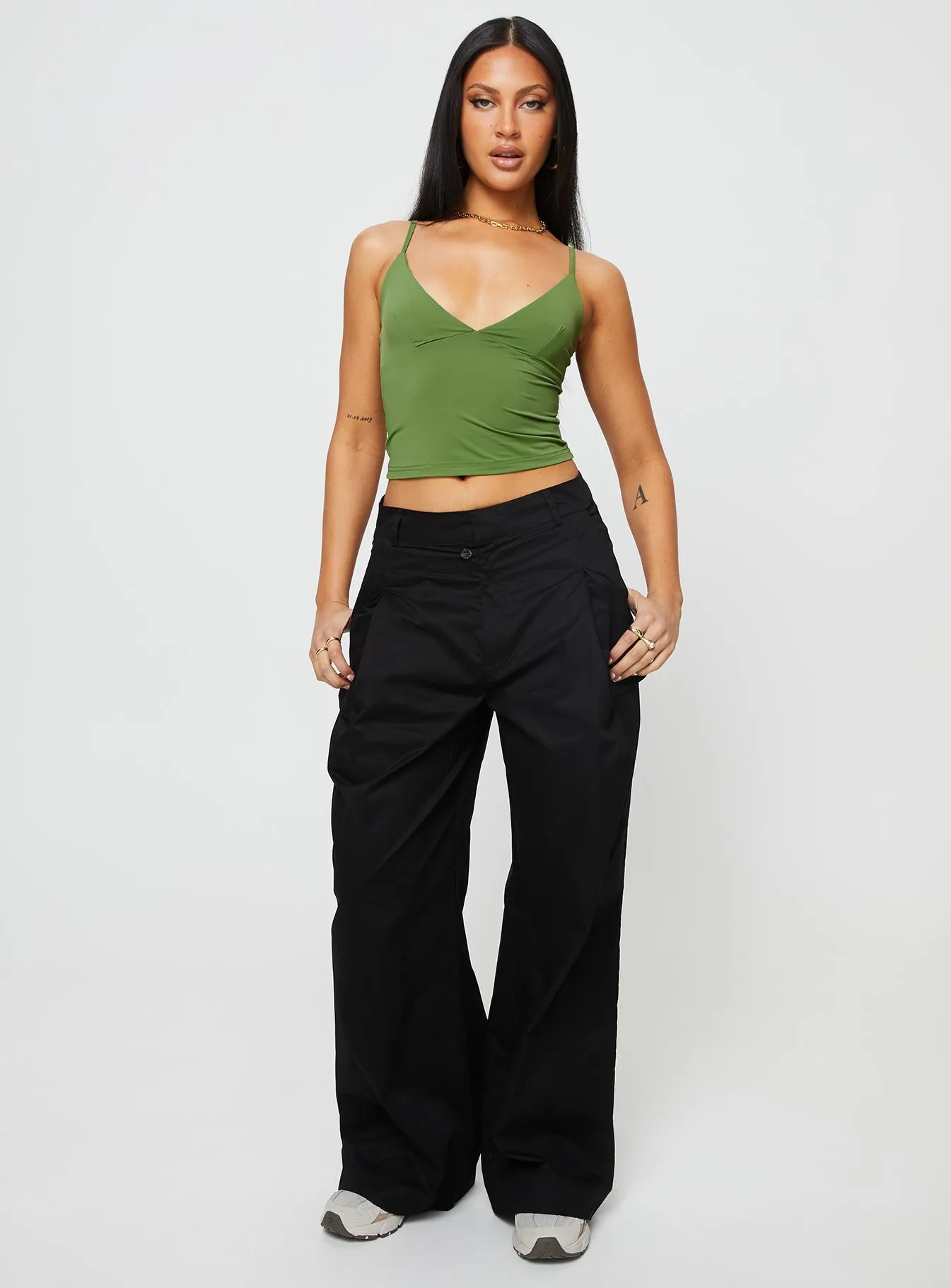 Kazan Cami Olive sold by Princess Polly product image thumbnail 3