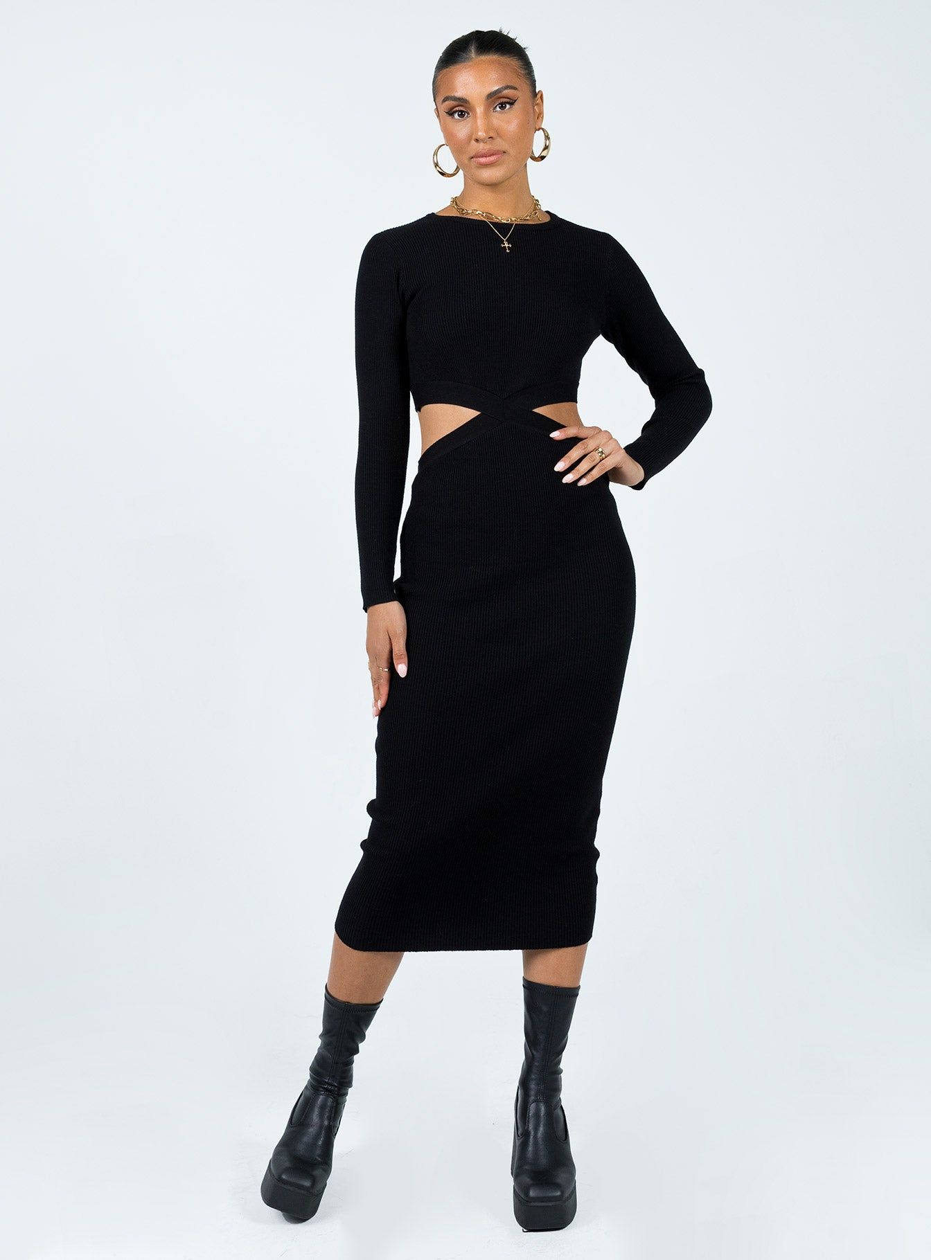 Languara Maxi Dress Black sold by Princess Polly product image thumbnail 2