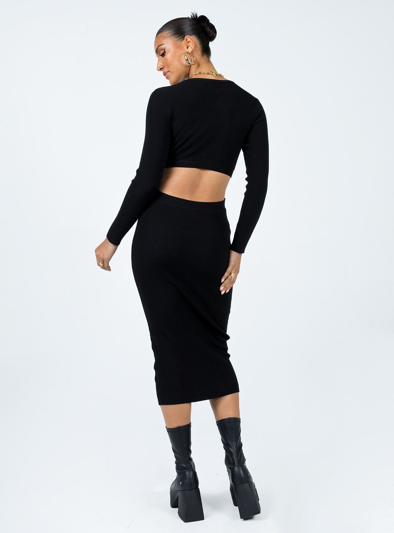 Languara Maxi Dress Black sold by Princess Polly product image thumbnail 4