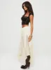 Madame Lace Maxi Skirt Cream sold by Princess Polly
