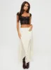 Madame Lace Maxi Skirt Cream sold by Princess Polly