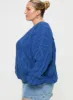 Anaya Oversized Sweater Monday Blues Curve sold by Princess Polly